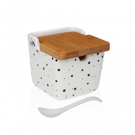 ZUCCHERIERA TAPPO BAMBU SPECKLE