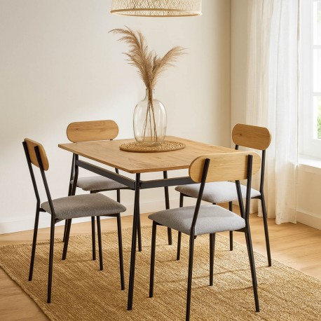 SET TAVOLO E 4 SEDIE DENALI
