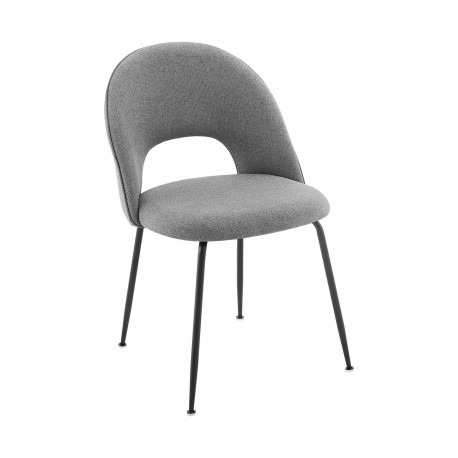 SEDIA RIGLOS GRIGIO CHIARO