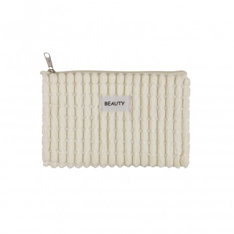 BEAUTY CORDUROY BIANCO 17X12 CM