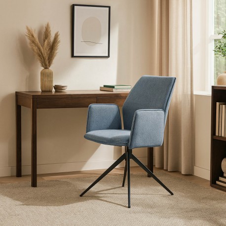 SEDIA BONATTI GRIGIO CHIARO