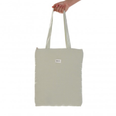 SHOPPING BAG VICHY VERDE