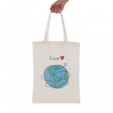 SHOPPING BAG TRAVEL LOVER