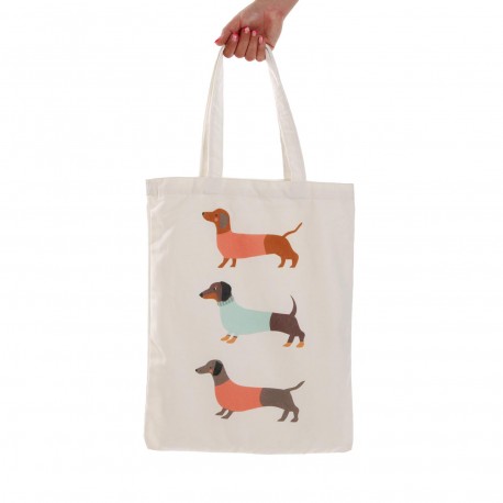 SHOPPING BAG CANI SALSICCIA