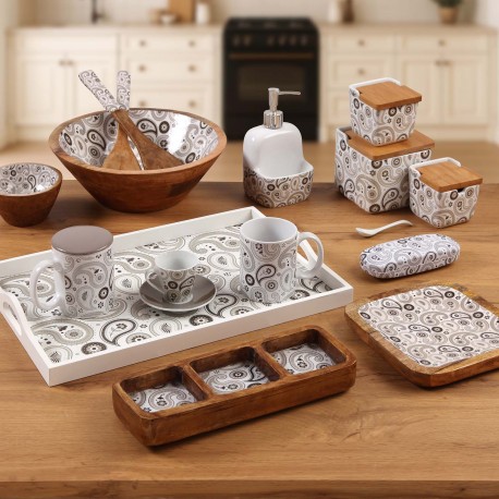 SET 6 TAZZE CAFFÈ CON PIATTINO GLOB