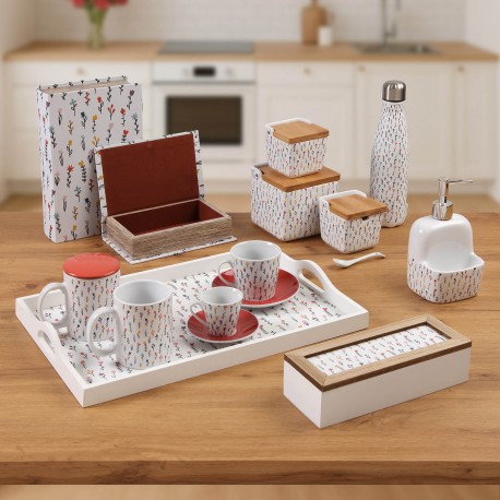 SET 3 CESTE RETTANGOLARI VERDI