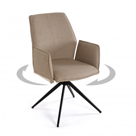 SEDIA BONATTI GRIGIO CHIARO