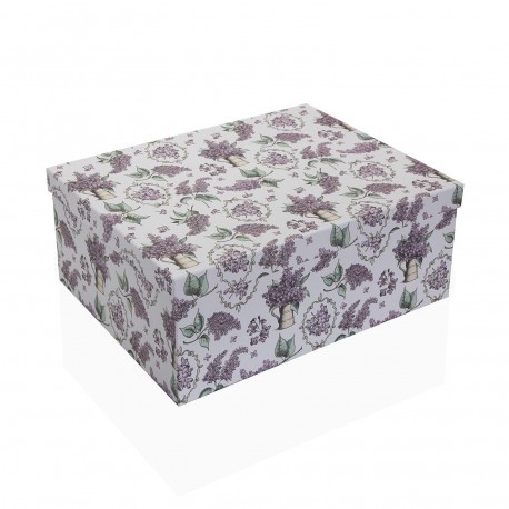 SET 15 SCATOLE CARTONE LILAC