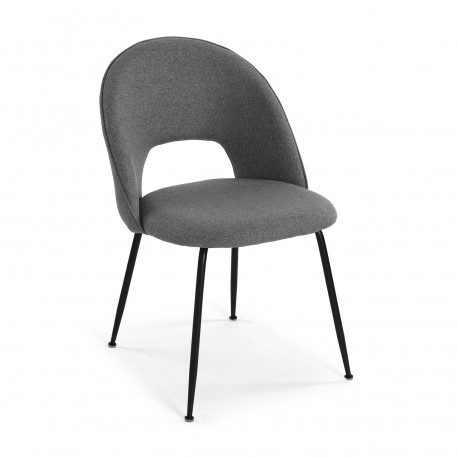 SEDIA RIGLOS GRIGIO CHIARO