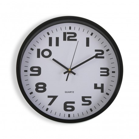 OROLOGIO CUCINA NERO 30,5CM