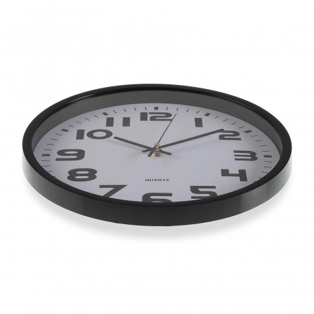 OROLOGIO CUCINA NERO 30,5CM
