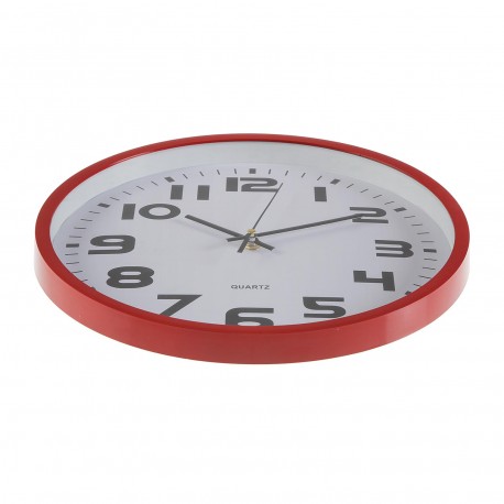 OROLOGIO CUCINA ROSSO 30,5CM