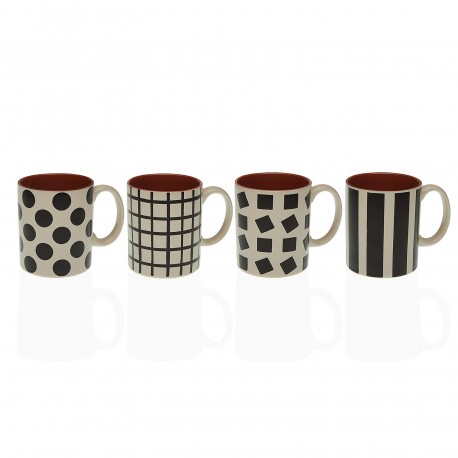 TAZZA ASSORTIM. BLACK&WHITE