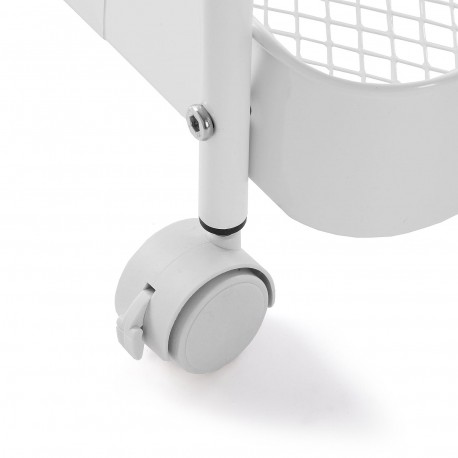 CARRELLO 3 RIPIANI BIANCO