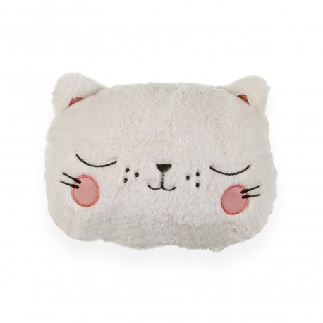 CUSCINO GATTO BIANCO