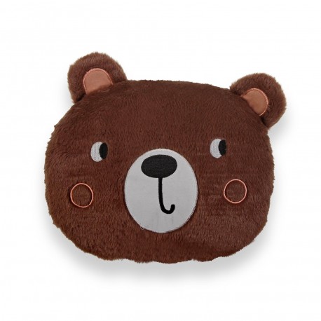 CUSCINO ORSO MARRONE SCURO