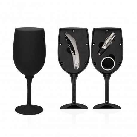 SET CALICE VINO 3 ACCESSORI