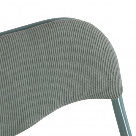 SEDIA PIEGHEVOLE LIRA CORDUROY VERDE
