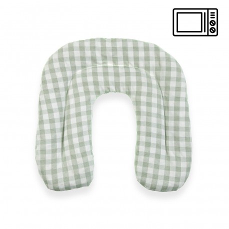 CUSCINO TERMICO COLLO VICHY VERDE CUSCINO TERMICO COLLO VICHY VERDE
