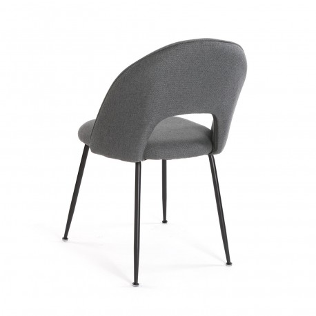 SEDIA RIGLOS GRIGIO CHIARO
