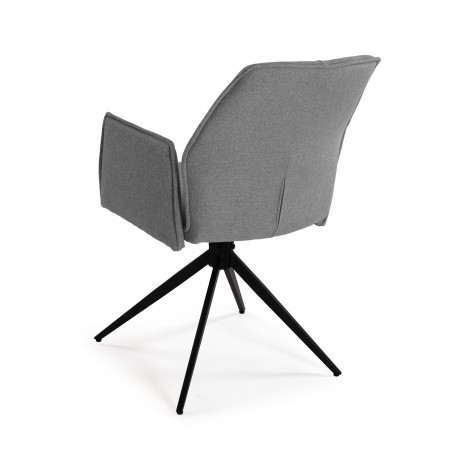 SEDIA BONATTI GRIGIO CHIARO