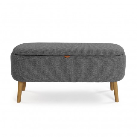 PANCA LETTO MANIKO GRIGIO SCURO