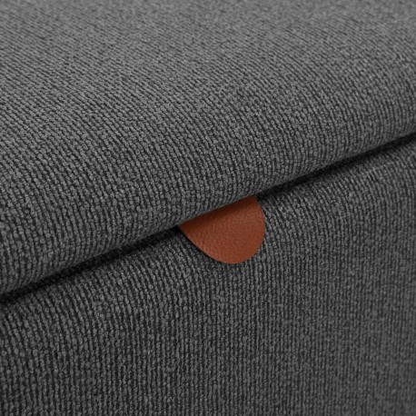 PANCA LETTO MANIKO GRIGIO SCURO
