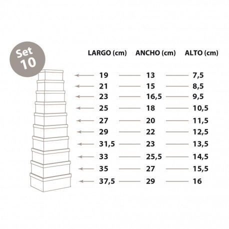 SET 10 SCATOLE CARTONE PETPRINT