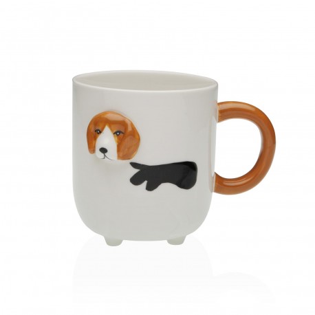 TAZZA CANE RILIEVO