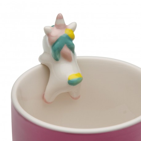 TAZZA UNICORNO ROSA