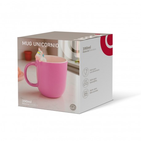 TAZZA UNICORNO ROSA