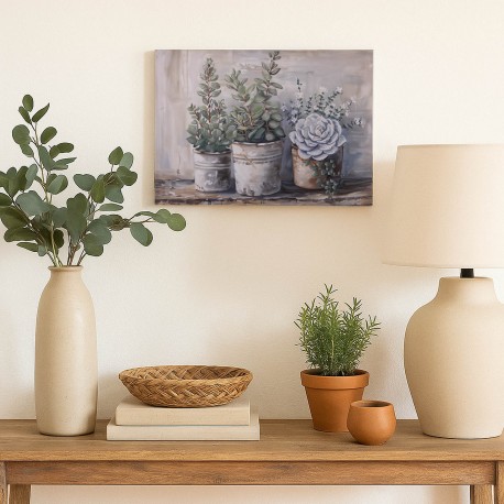 QUADRO TELA VASI 30 X 40
