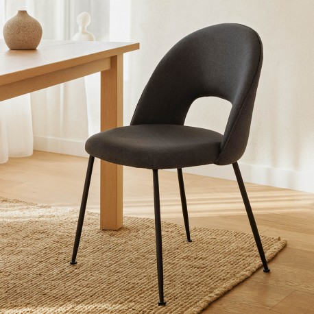 SEDIA RIGLOS COLORE GRIGIO