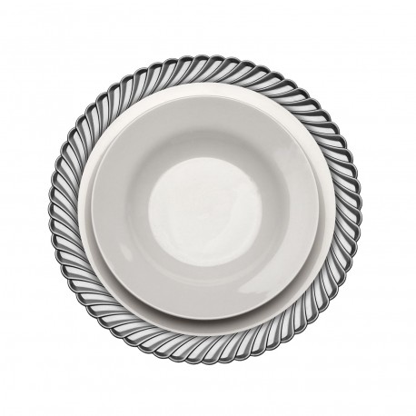 SOTTOPIATTO ARGENTATO