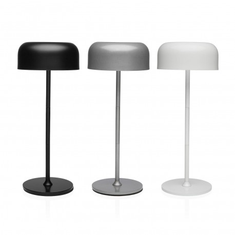 LAMPADA DA TAVOLO ALWARA ARGENTO LAMPADA DA TAVOLO ALWARA ARGENTO