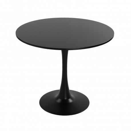 TAVOLO NERO MEERA 100 CM TAVOLO NERO MEERA 100 CM