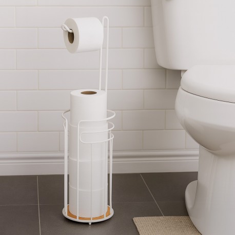 PORTAROTOLO BAGNO BIANCO PORTAROTOLO BAGNO BIANCO