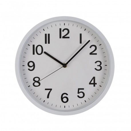 OROLOGIO DA PARETE BIANCO 30CM