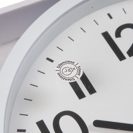 OROLOGIO DA PARETE BIANCO 30CM