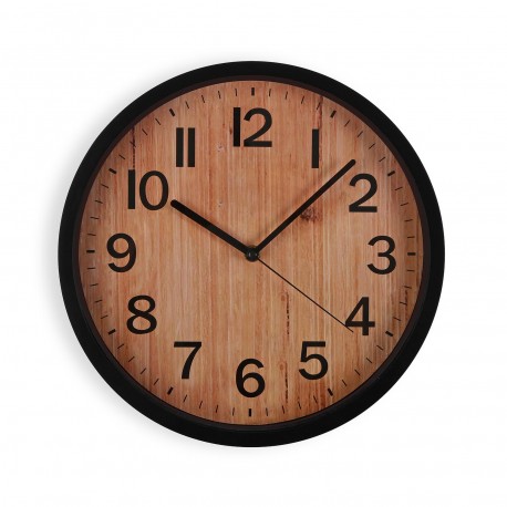 OROLOGIO DA PARETE EFFETTO LEGNO 30CM