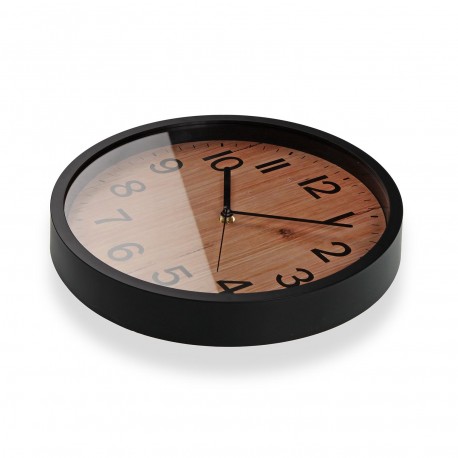 OROLOGIO DA PARETE EFFETTO LEGNO 30CM
