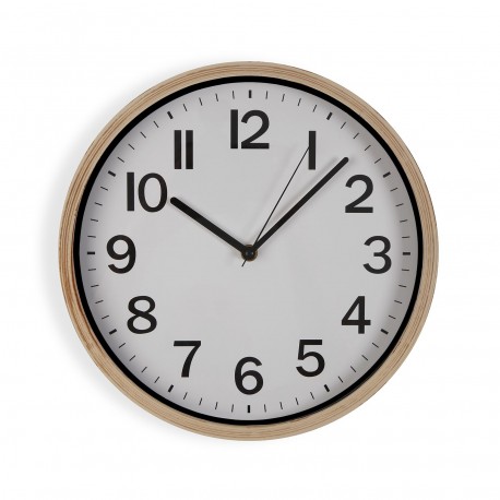 OROLOGIO DA PARETE SIMIL LEGNO 30CM