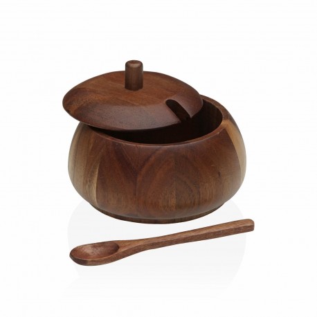 ZUCCHERIERA ROTONDA IN ACACIA