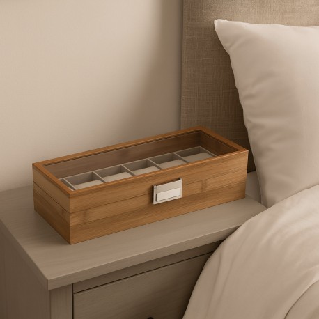 SCATOLA OROLOGI 6 SCOMPARTI