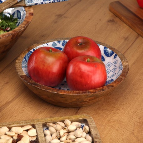 CIOTOLA GRANDE SMALTATA AZURITA