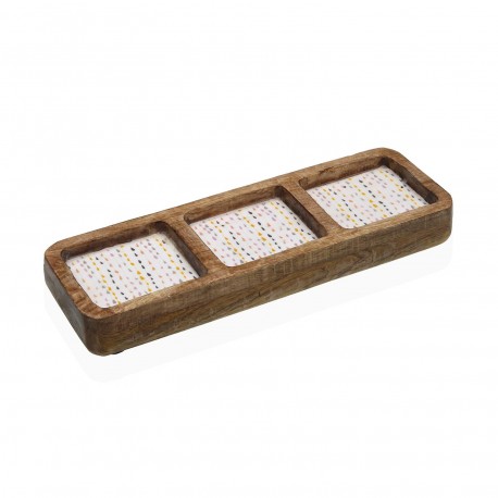 PIATTO TRE SCOMPARTI NORDIC DROPS