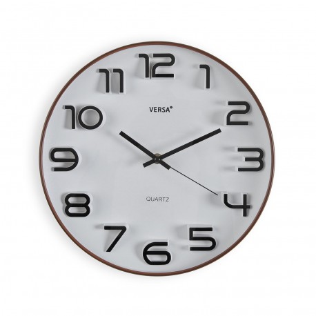 OROLOGIO DA PARETE BIANCO 30 CM