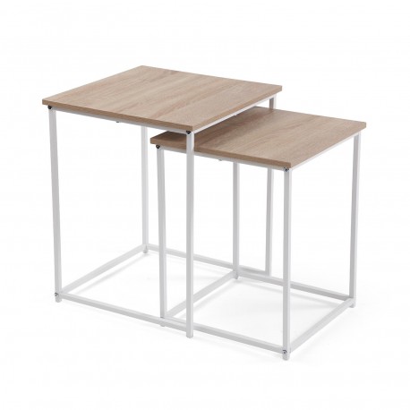 SET TAVOLINI TIGRIS BIANCO