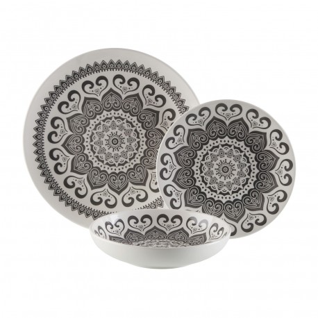 STOVIGLIA 18 PEZZI HUHANA