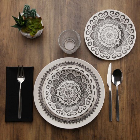 STOVIGLIA 18 PEZZI HUHANA